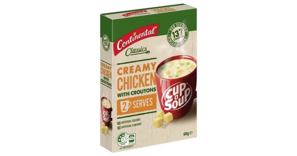Continental Creamy Chicken with Croutons reviews | ProductReview.com.au