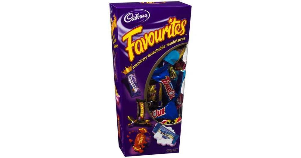 Cadbury Favourites Boxed Questions
