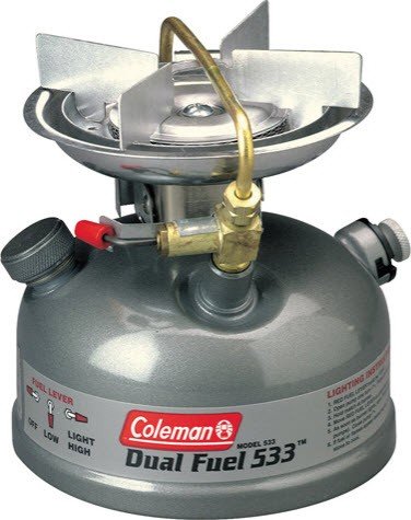 Stufa Da Campeggio Verde Coleman COLEMAN SPORTSTER II MODEL 533 DUAL Fuel Single Burner Camping 586051