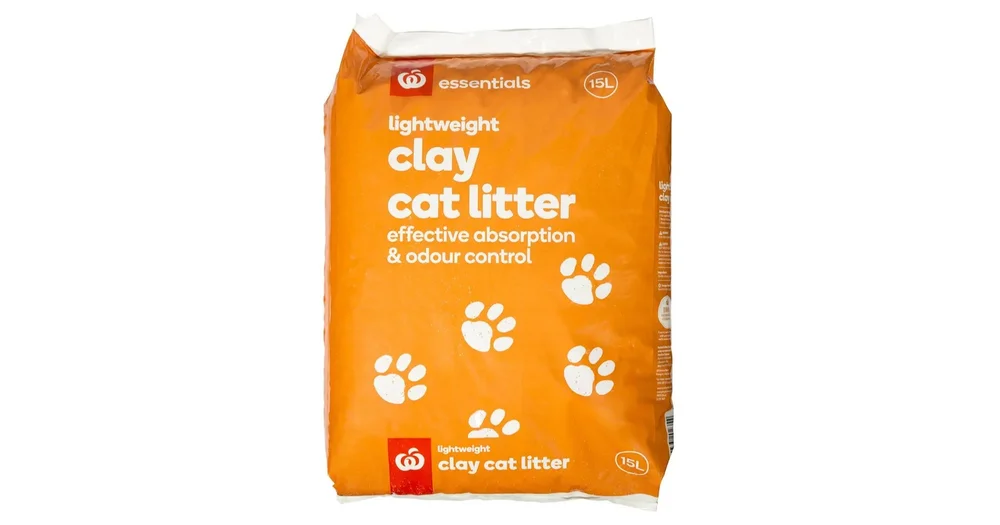 Woolworths Essentials Clay Cat Litter reviews