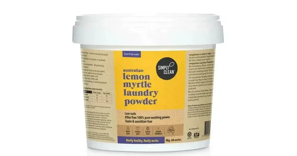 Simplyclean Laundry Powder reviews