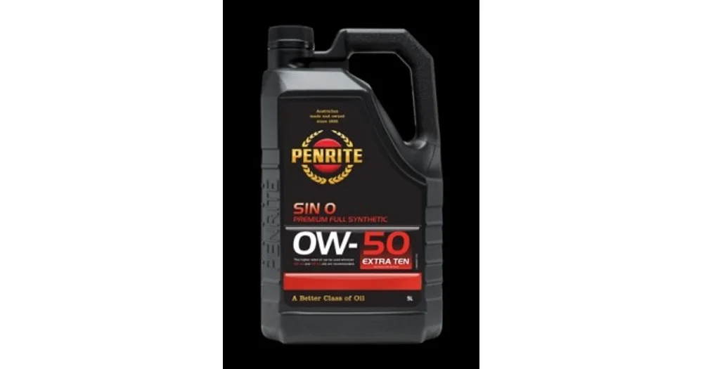 Penrite SIN Range Questions