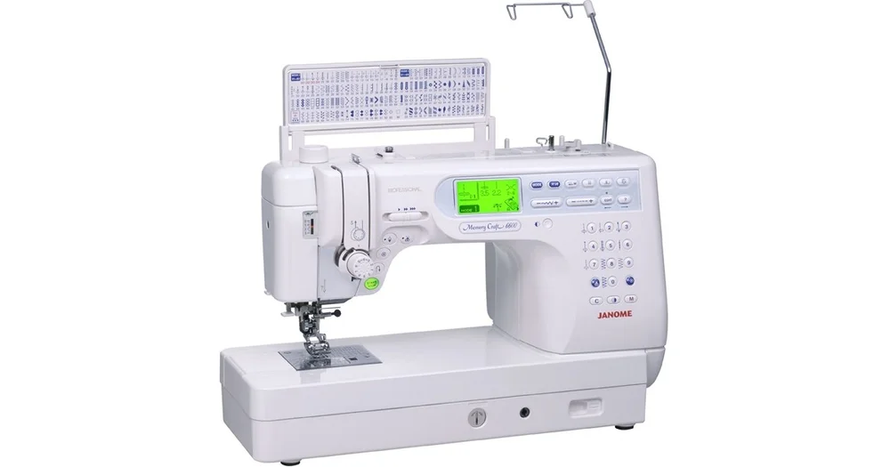 Janome memory craft deals 6600