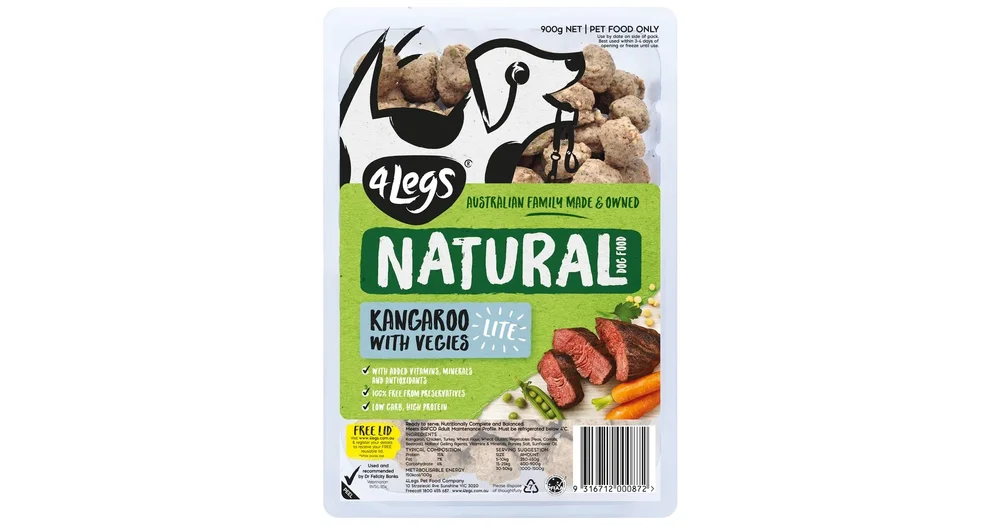 4legs natural hotsell dog food