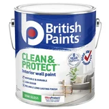 British Paints Clean Protect Semi Gloss