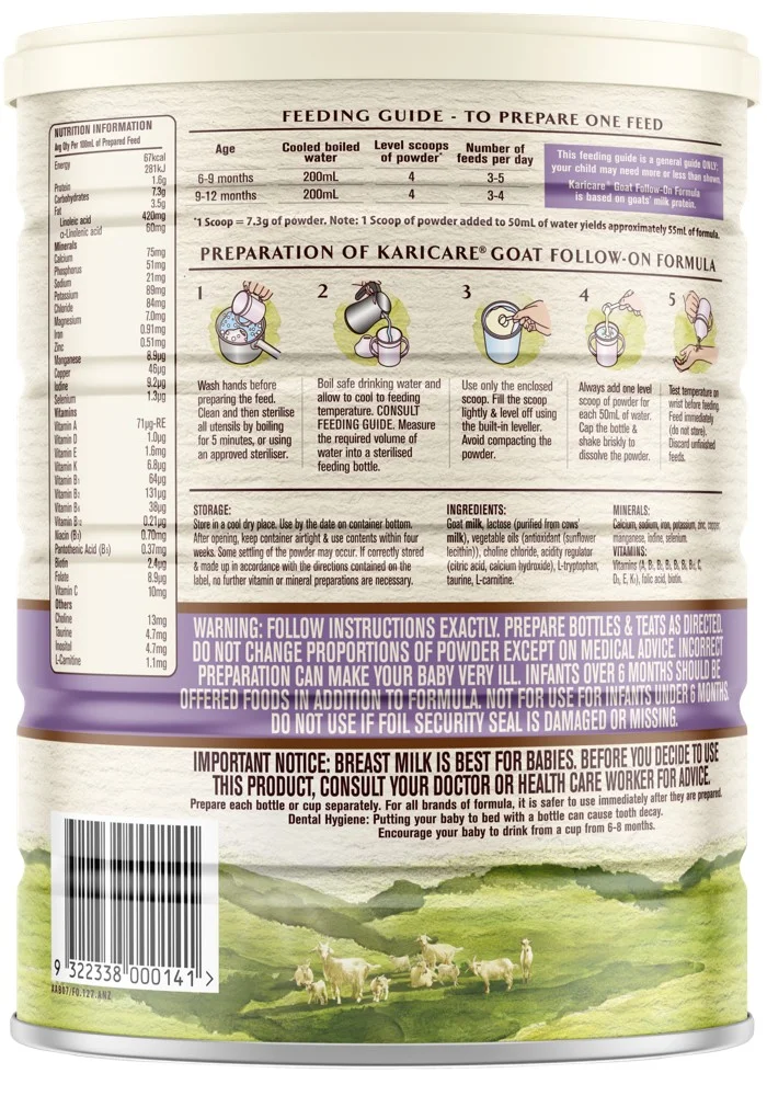 karicare goat milk stage 3