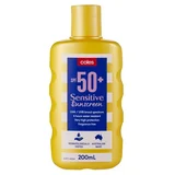 Coles SPF50+ Ultra Sensitive Sunscreen