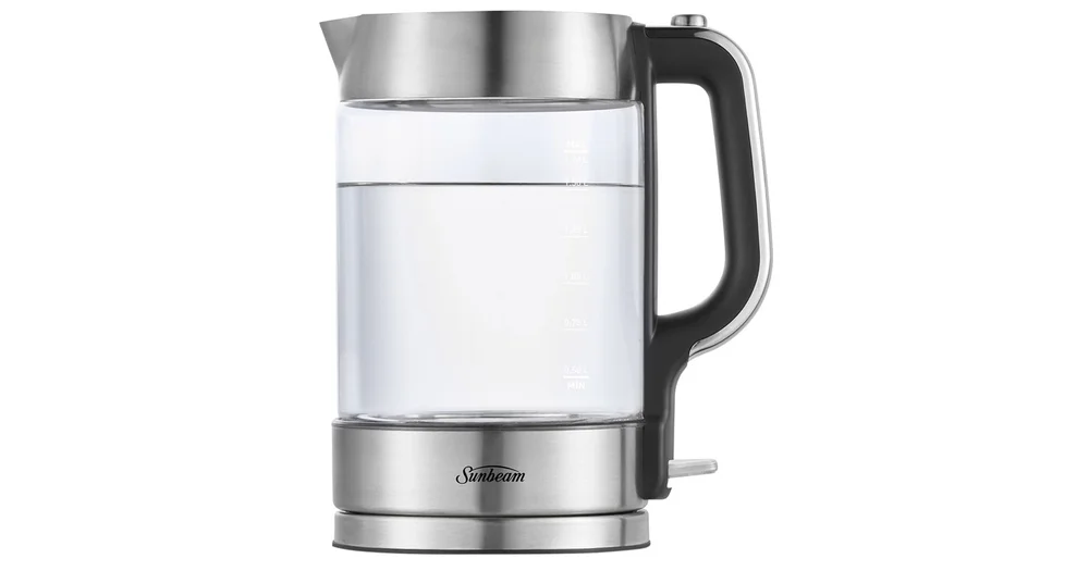 Sunbeam ke6450g maestro sales glass kettle