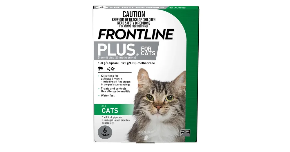 Frontline plus hotsell for cats reviews