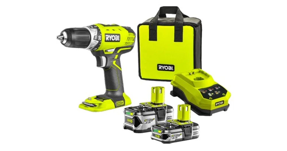 Atticus kulstof pakke Ryobi 18V One+ Compact Kit (Lithium+) R18DD-LL99S | ProductReview.com.au