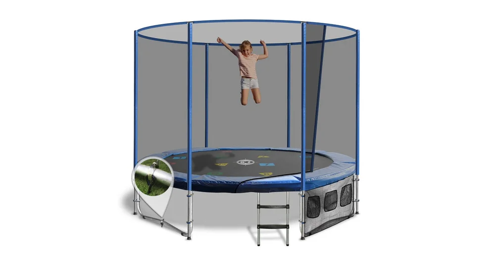 Oz Trampolines Summit Round 8ft Productreview Com Au