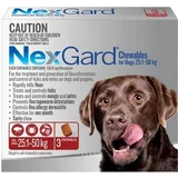 NexGard Chewables Red (25.1-50kg)