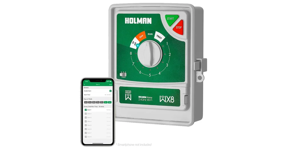 Holman WX8 8 Station WiFi Irrigation Controller reviews