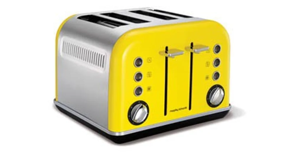 Morphy richards yellow on sale toaster