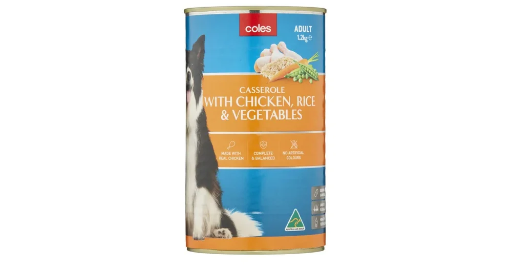 Dog 2024 food coles