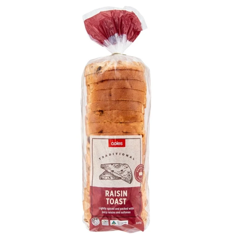 Coles Raisin Toast reviews