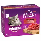 Whiskas Adult So Meaty Meat Cuts In Gravy Wet Cat Food