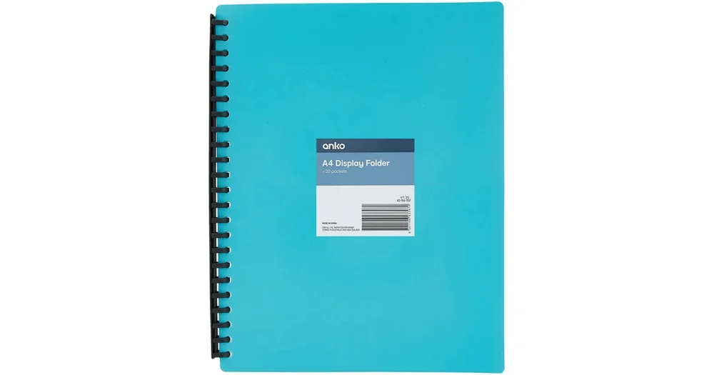 Kmart Anko A4 Display Folder reviews