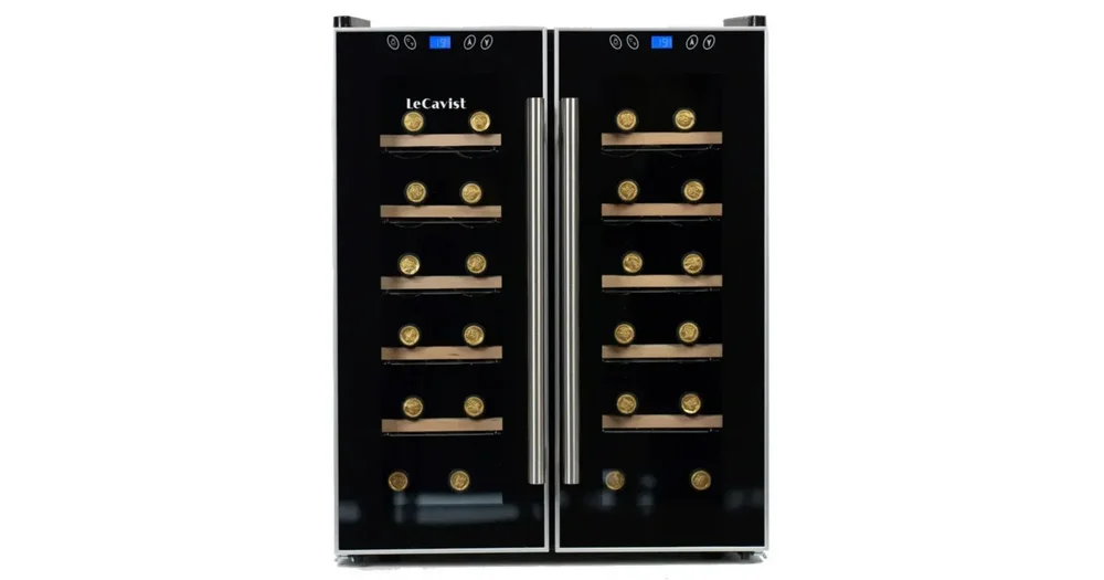 Lecavist 24 Bottle Dual Zone Wine Fridge LCCV24B2Z reviews