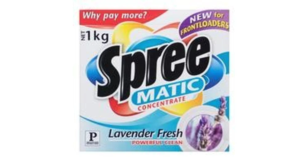 Spree laundry shop powder