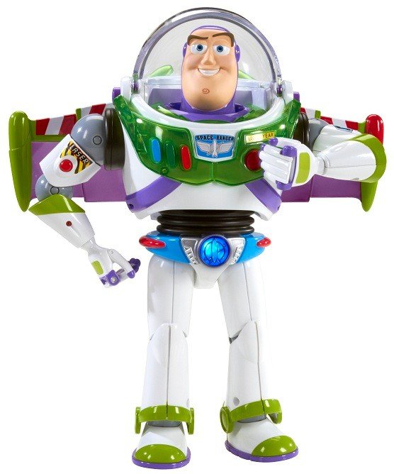 Disney Toy Story Turbo Glo Buzz Lightyear Deluxe Figure V0935 reviews ...