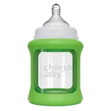 Cherub Baby Colour Change Glass Bottle Wide Neck 150ml