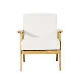 Kmart Timber Boucle Chair