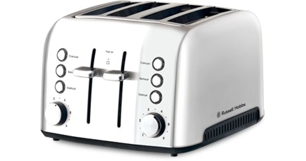 Russell Hobbs Heritage Vogue RHT54POL (4 Slice, Silver) reviews