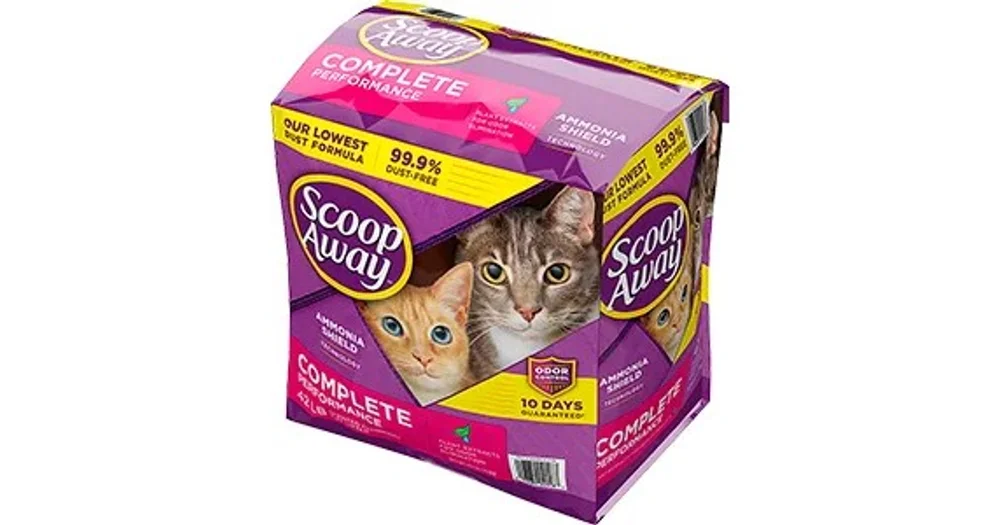 Scoop away complete performance cat clearance litter