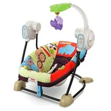 Fisher-Price Luv U Zoo SpaceSaver Swing & Seat