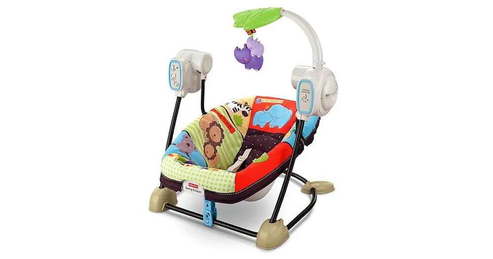 Fisher price bee store swing