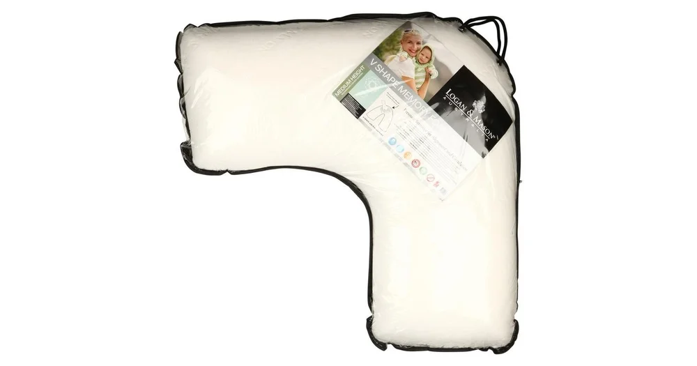 Logan and mason 2025 v shaped pillowcase