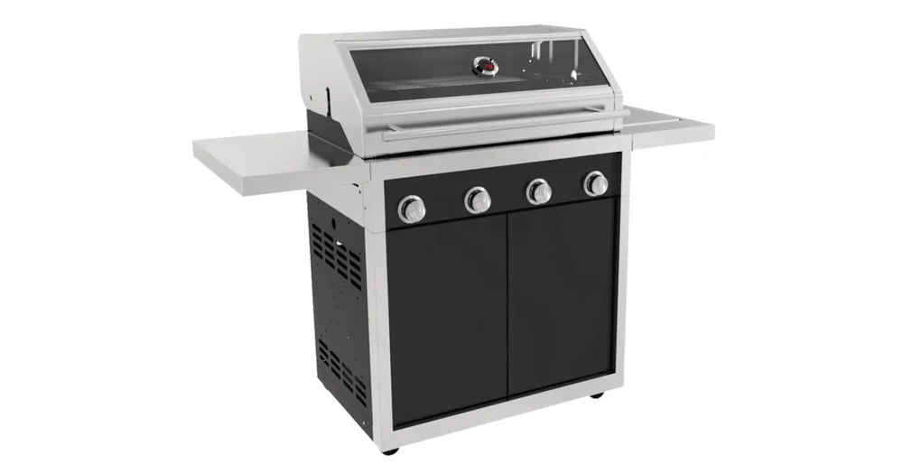 Cordon Bleu 4 Burner on Cart with Side Burner reviews