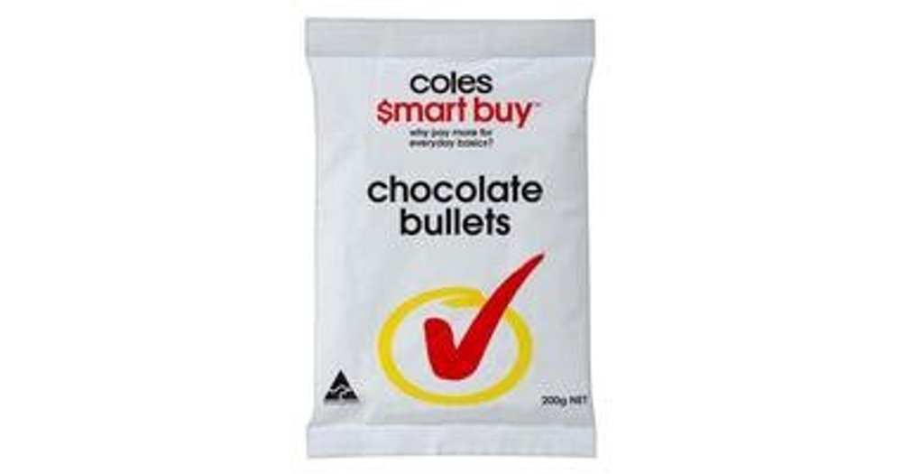 Coles Smart Buy Chocolate Bullets reviews | ProductReview.com.au
