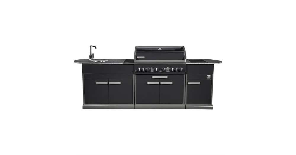 Matador 6 burner 2025 hooded boss bbq kitchen