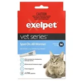 Exelpet Vet Series Spot-On All-Wormer For Cats 2.5-5kg