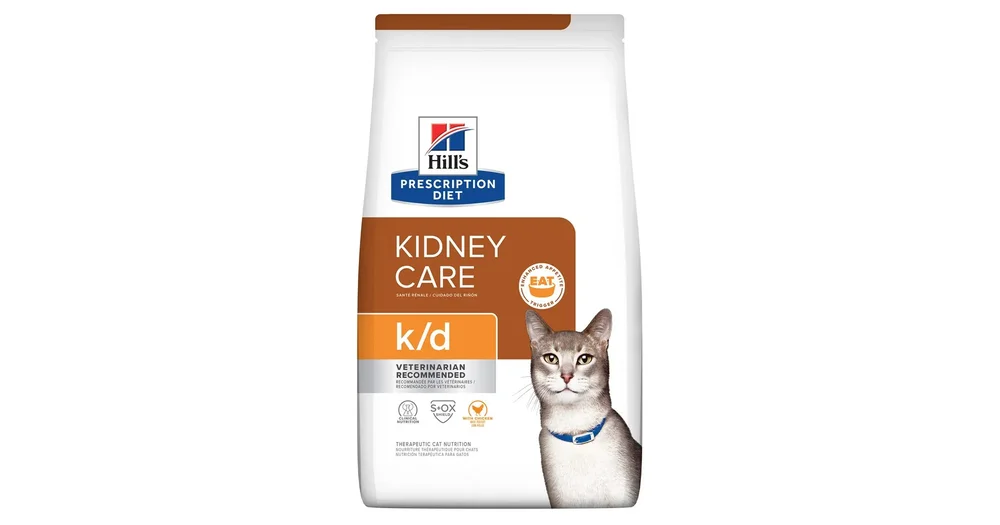 Hills prescription diet store kd cat food