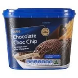 Coles Ice Cream Choc Chip 2L
