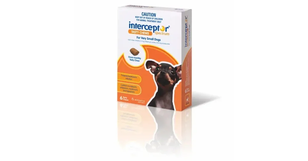 Interceptor spectrum hot sale small dogs