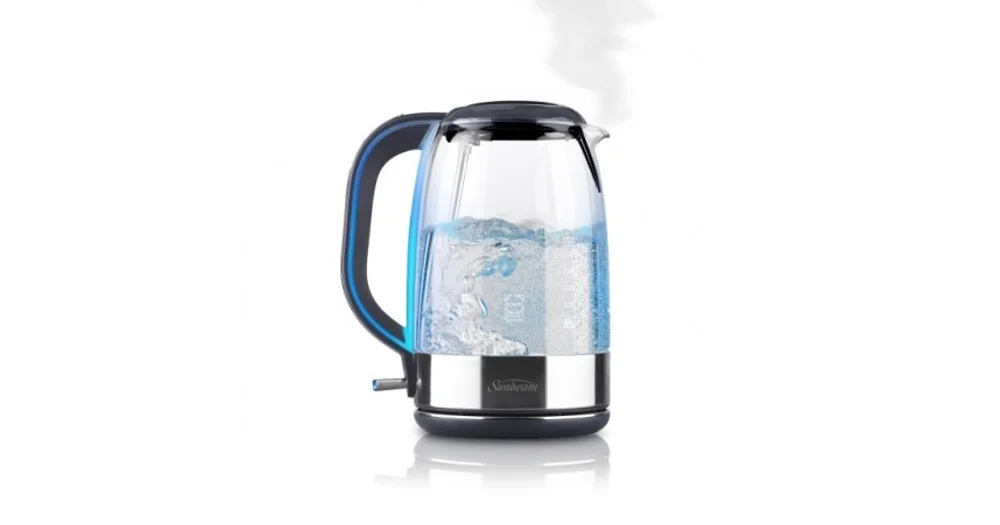 Sunbeam perfectly best sale pure glass kettle