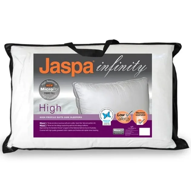 Jaspa high clearance and firm pillow