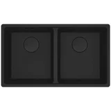 Franke Maris Double Bowl Sink MRG620-35-35