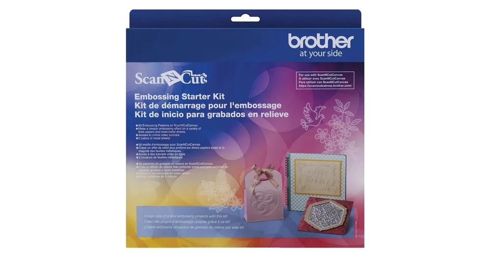 Brother ScanNCut Embossing Starter Kit CAEBSKIT1