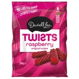 Darrell Lea Twists Raspberry Liquorice