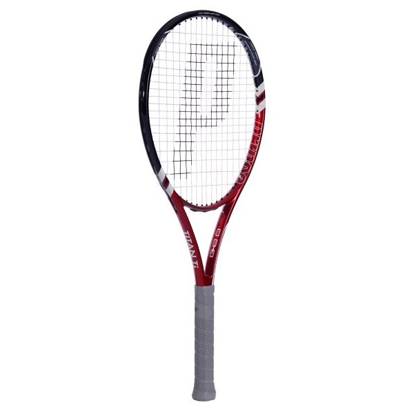 Raquette De Tennis Prince Titan Ti MidPlus 4 3/8 – Triple Force, Spot Large