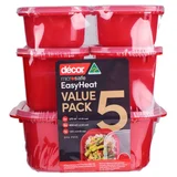 Decor Microsafe Set of 5