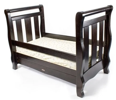 love n care sleigh cot