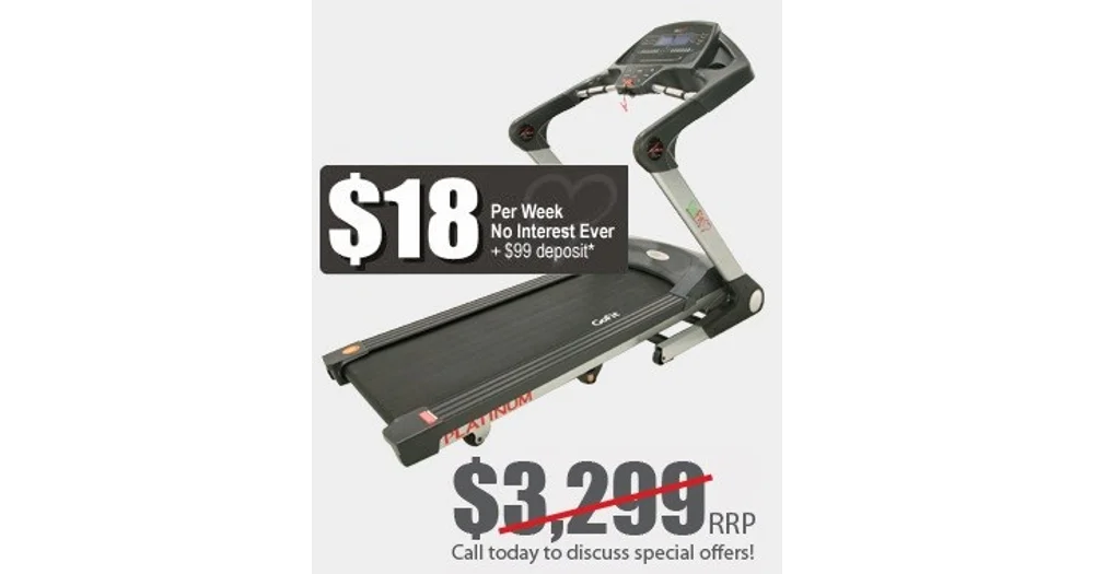 Gofit platinum treadmill outlet price