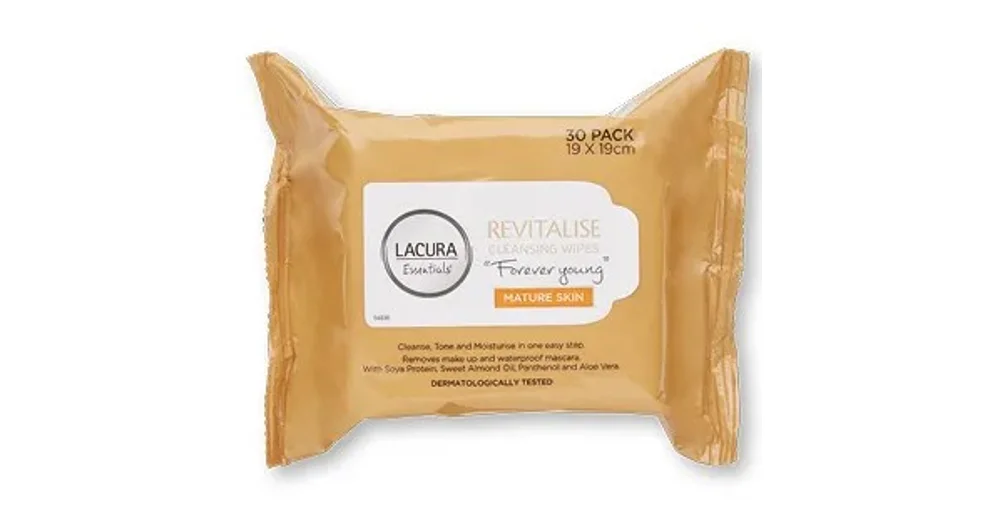 ALDI Lacura Essentials Revitalise Cleansing Wipes reviews