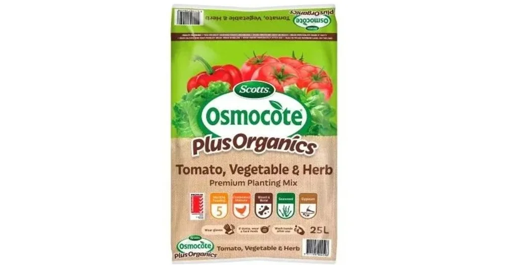 Scotts Osmocote Plus Organics Tomato, Vegetable & Herb Premium Planting